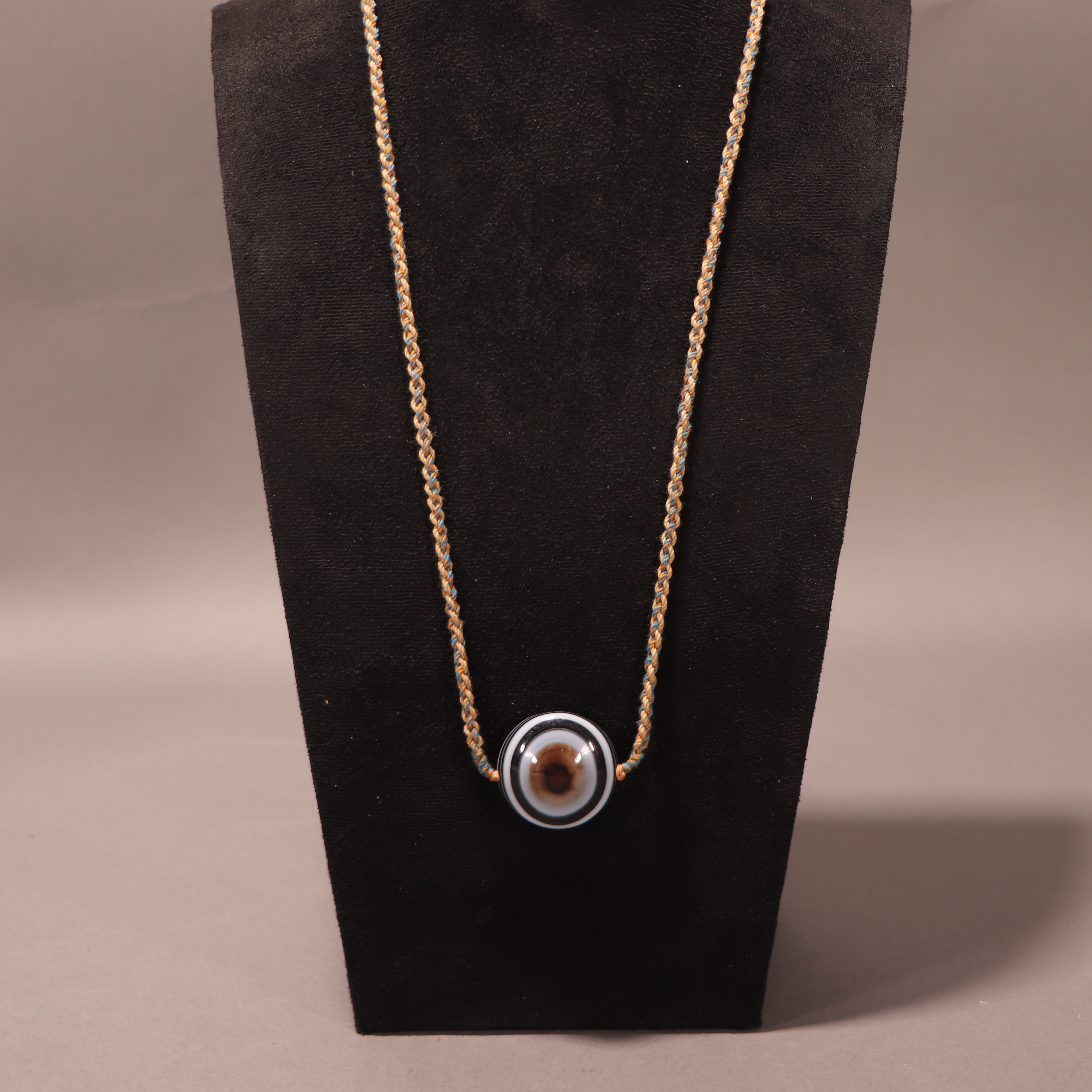 lot30  DY0079  清代  羊眼天珠