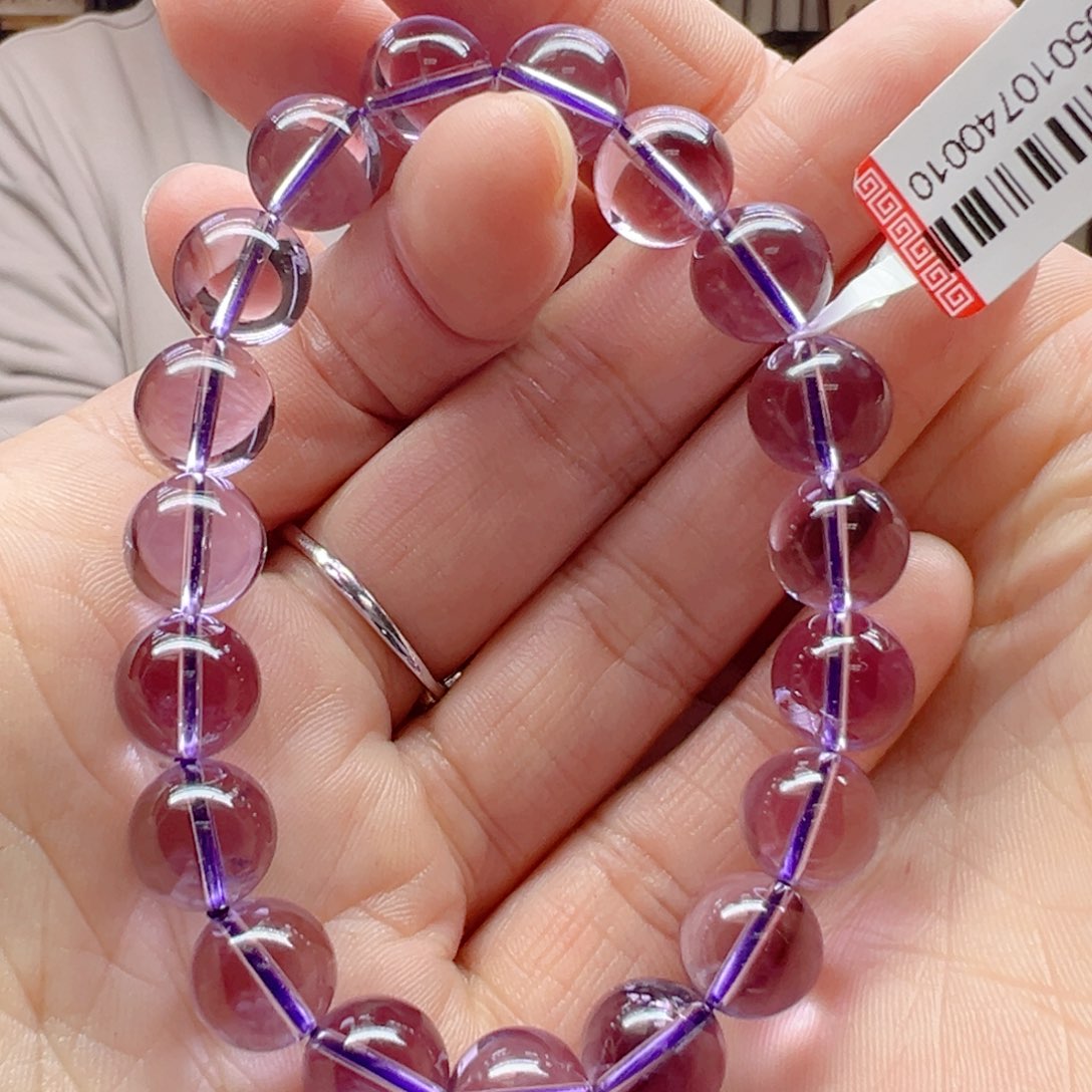 水晶手串未镶嵌巴西紫水10