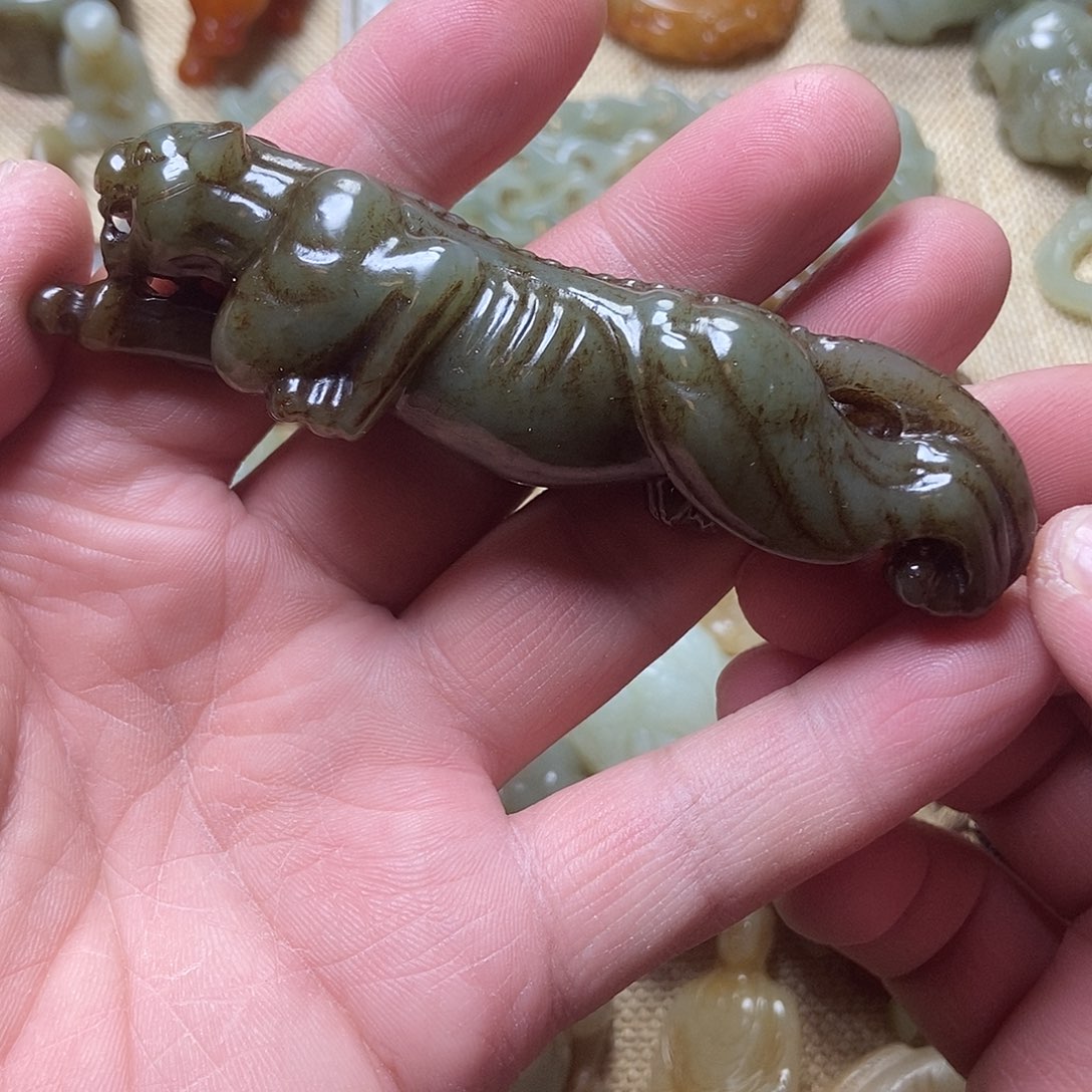 和田玉挂件未镶嵌