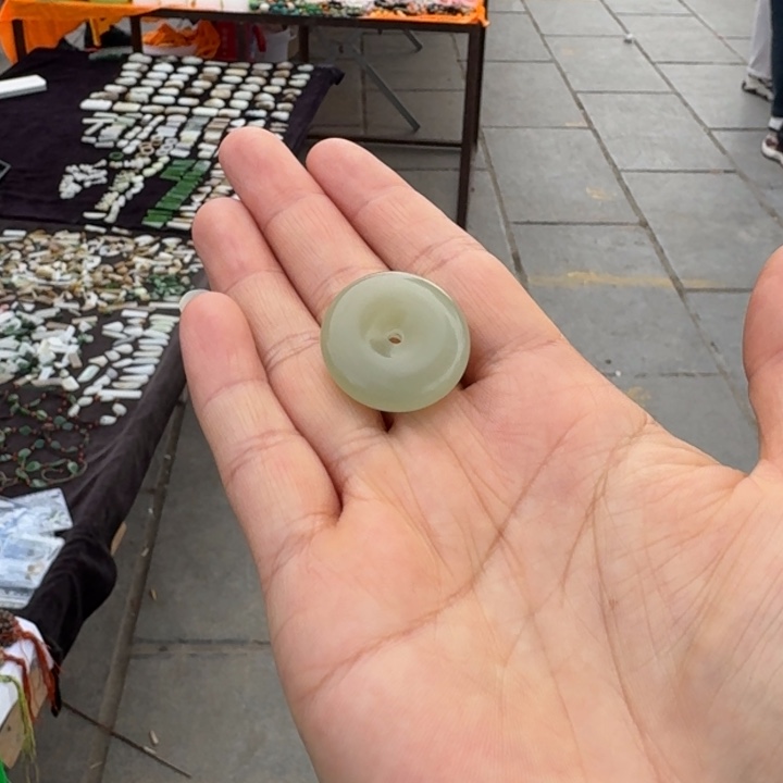 和田玉颈饰未镶嵌茹****村