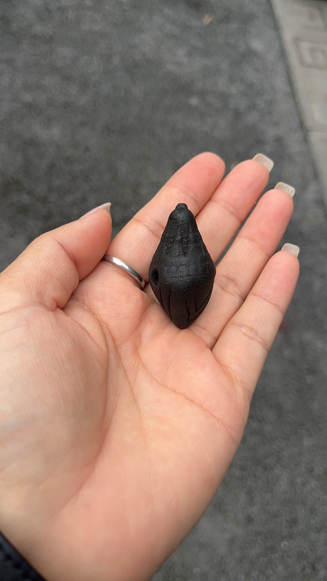 藏式风格泥塑娘拉擦擦吊坠