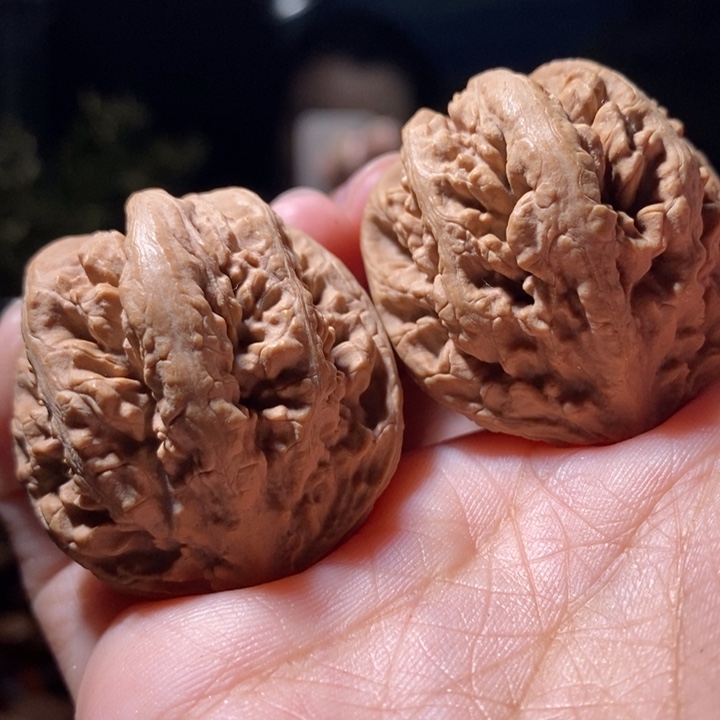 把件文玩核桃东北楸子小路25