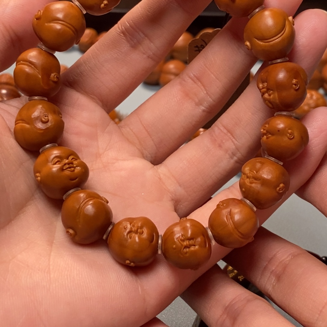 橄榄核手串/手链开心百态1.4