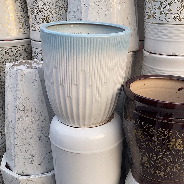 渐变蓝钢琴大号口32高36福利