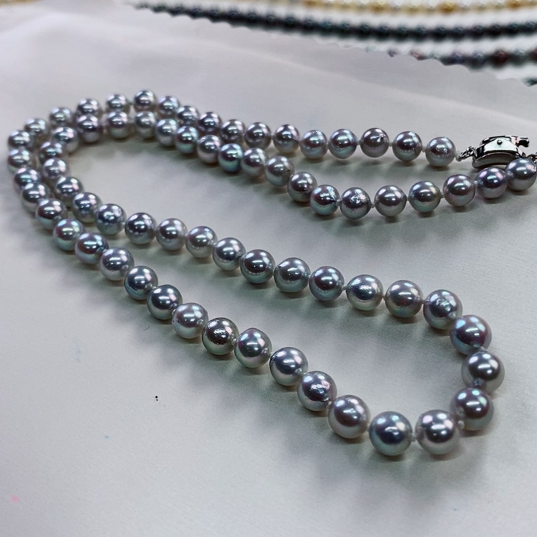 项链未镶嵌海水珍珠5.5-6