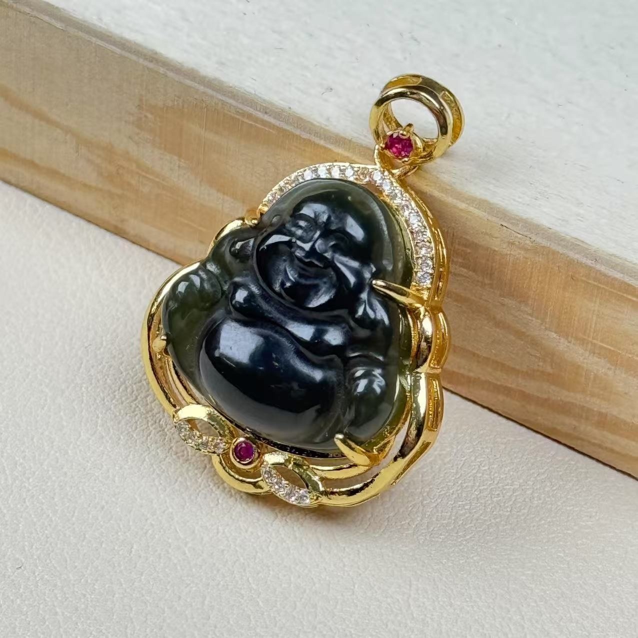 【大少珠宝专属】L014 天然和田玉 吊坠 多样性发其一