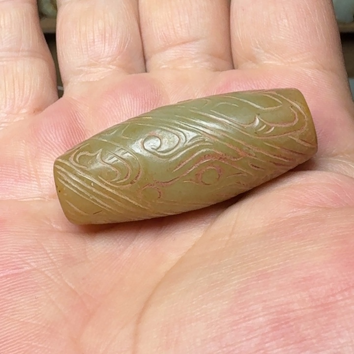 和田玉颈饰未镶嵌A**健