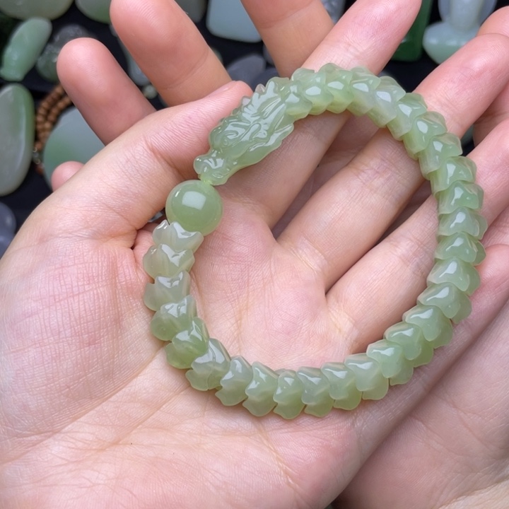 手链未镶嵌和田玉玥**盒