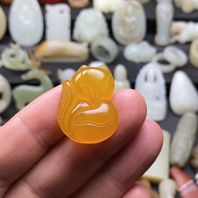 【闪购商品】玛瑙/玉髓挂件未镶嵌