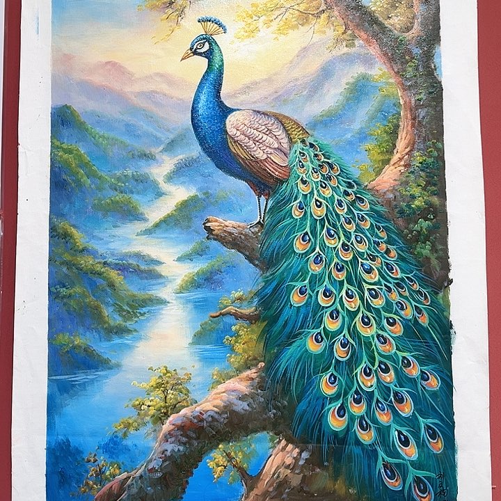 油画刘文桂老师油画作品朵 