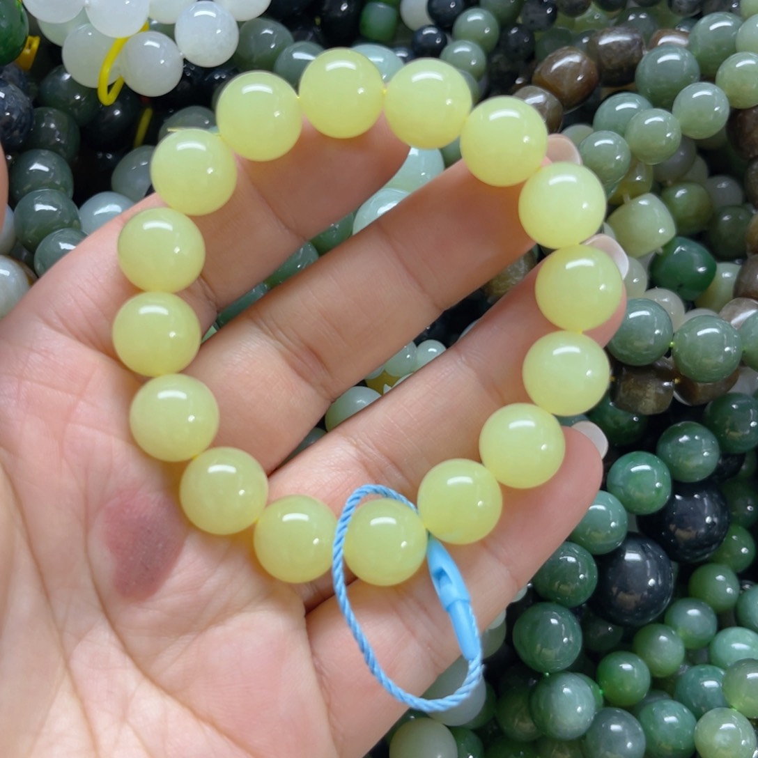 和田玉手链未镶嵌