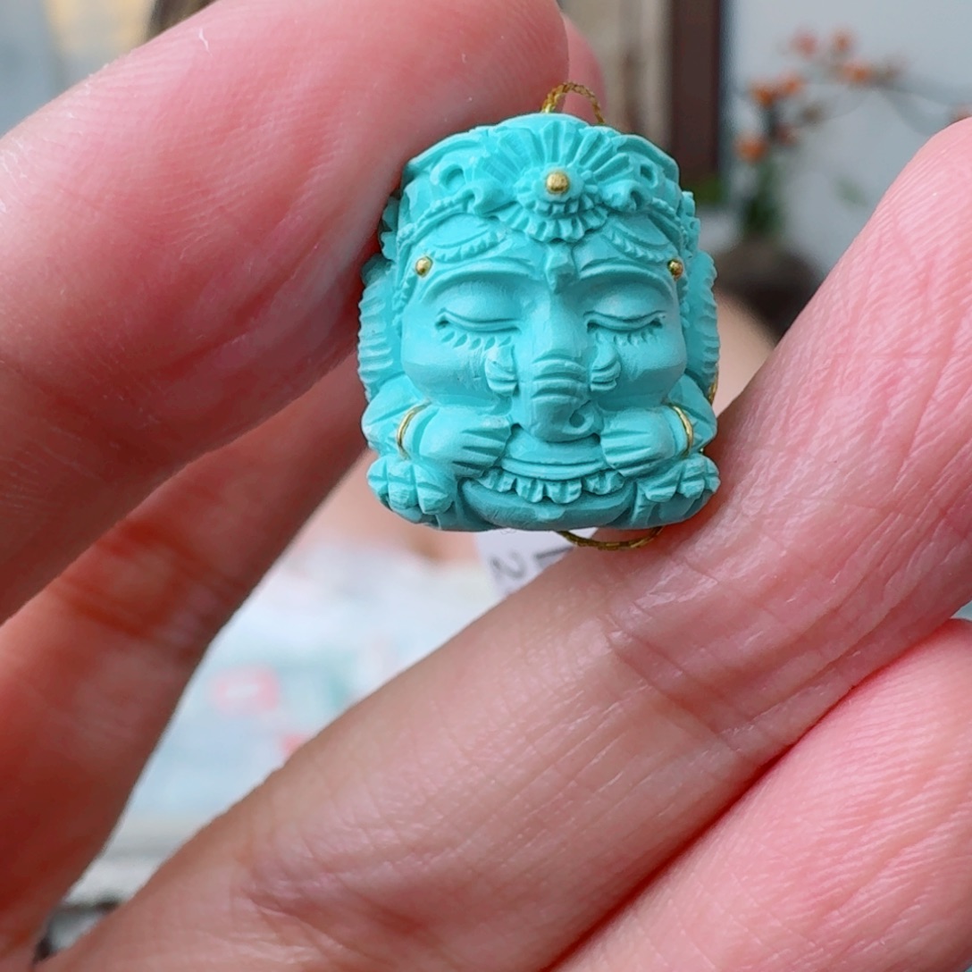 未镶嵌绿松石珠宝奇石