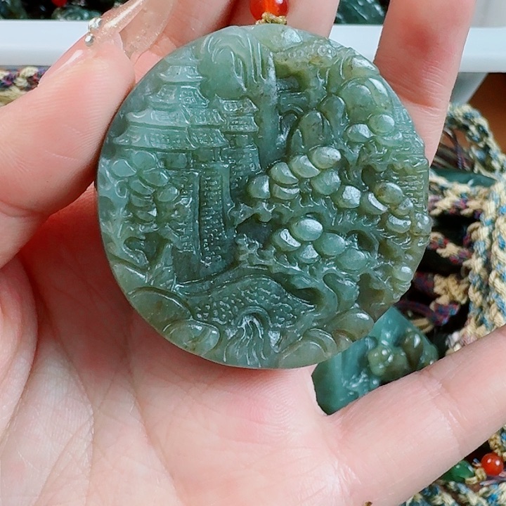 和田玉挂件未镶嵌