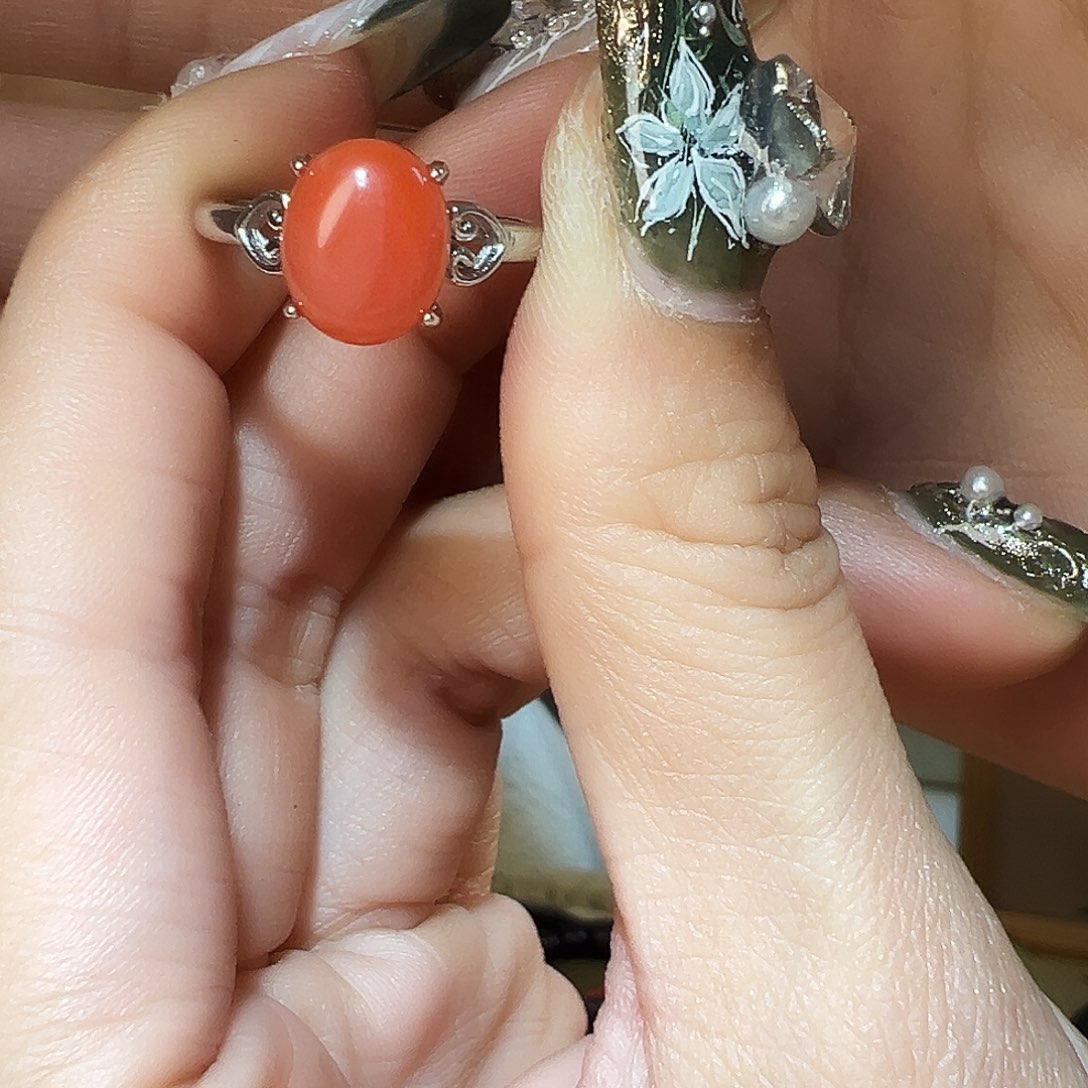 南红玛瑙戒指合金啊啊啊啊啊啊