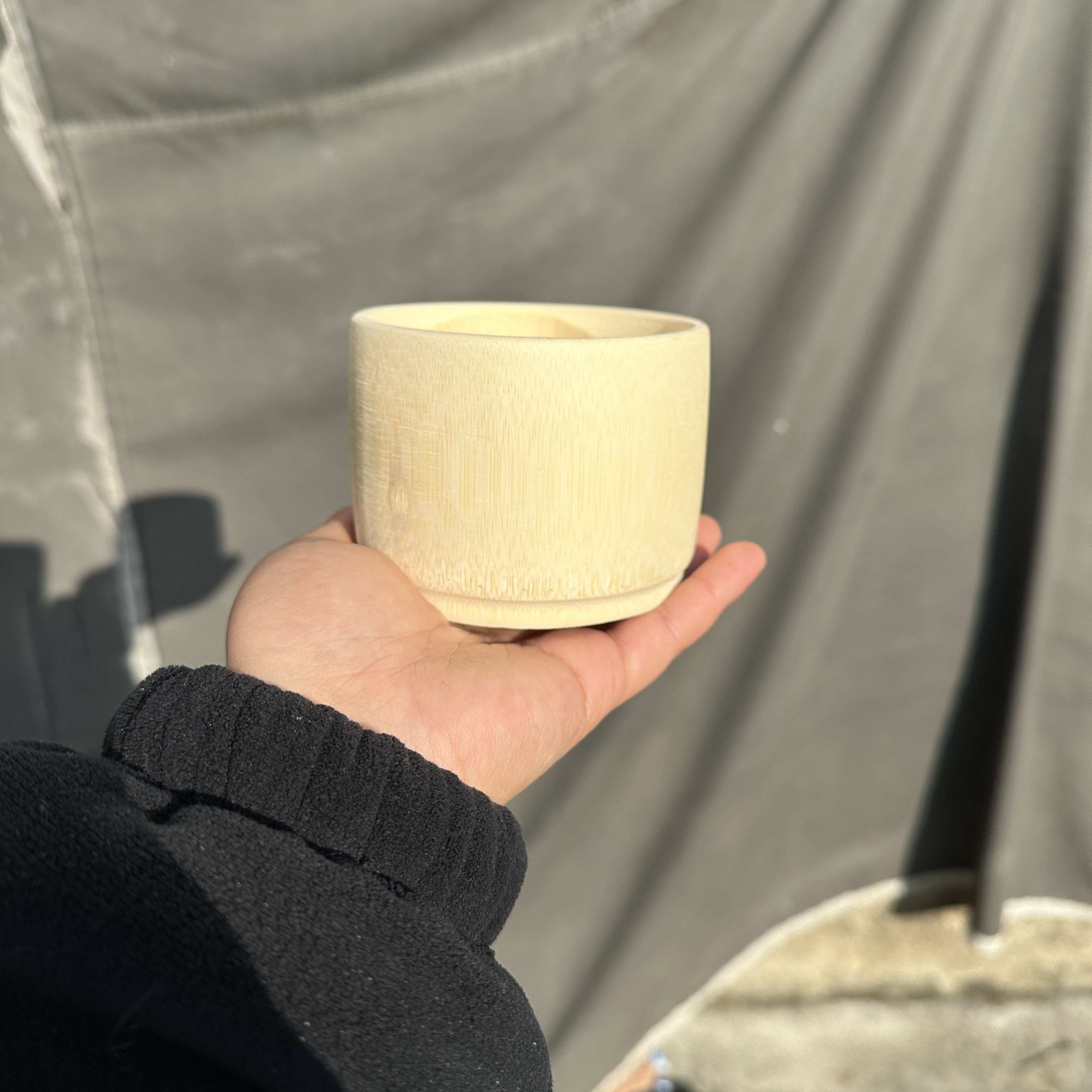 无漆无腊天然竹碗直径9-10高6厘米