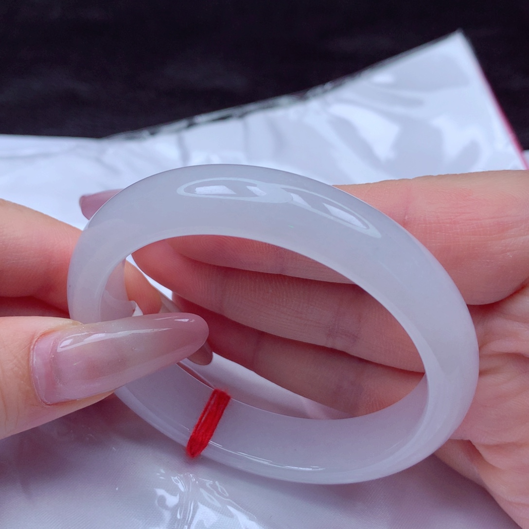 翡翠未镶嵌手镯手镯54贵妃