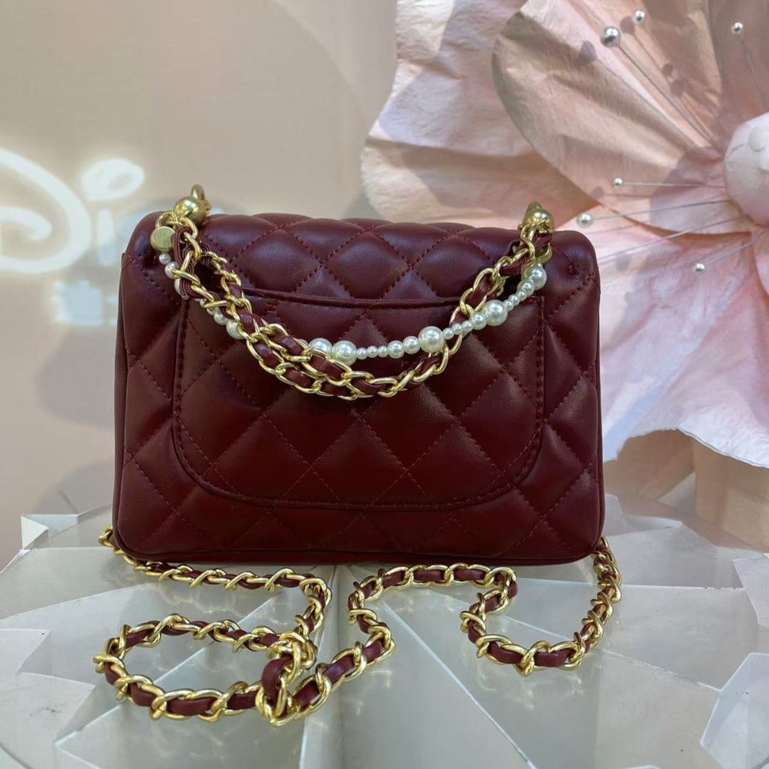 简约百搭高级感2025新大容量女包6601红