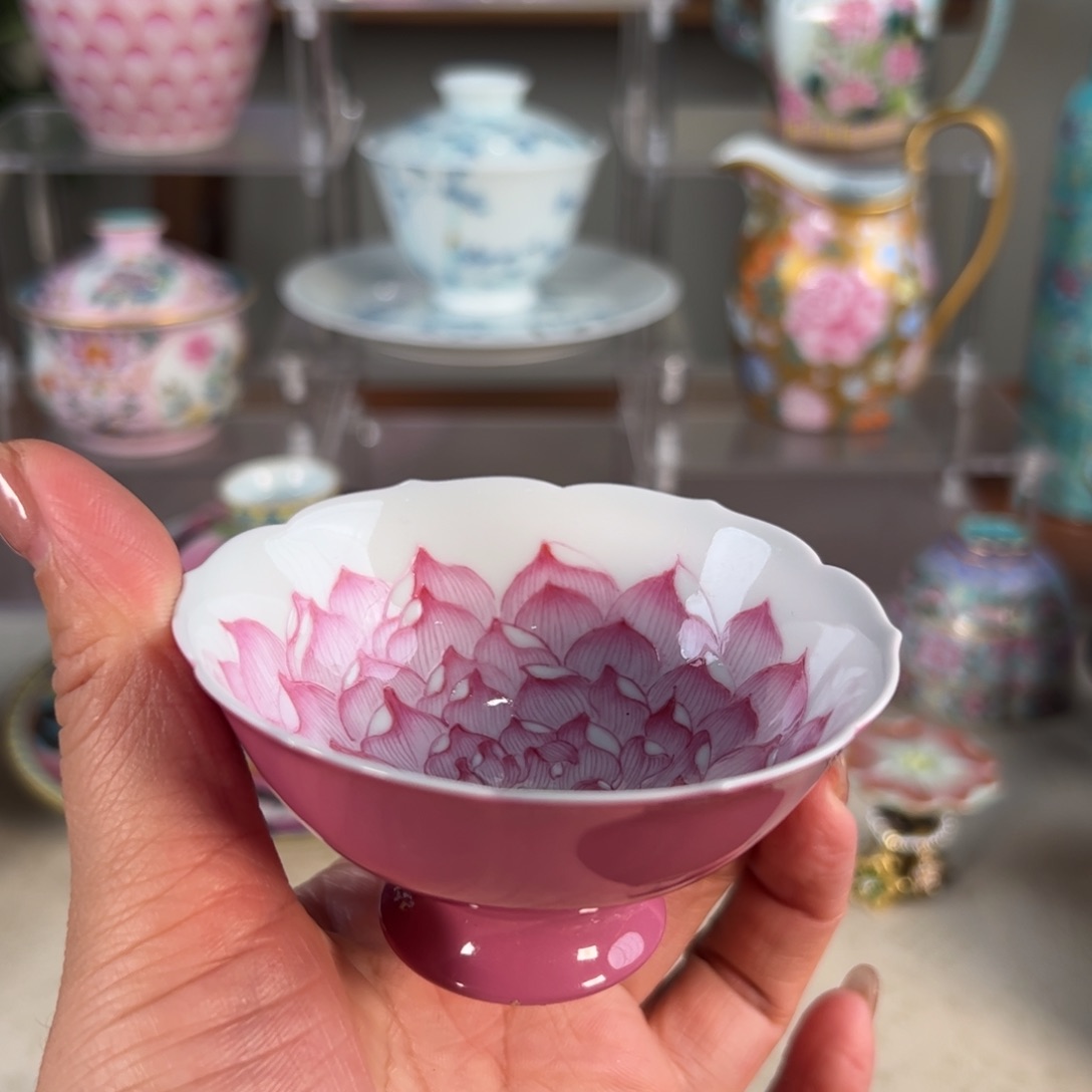 纯手工手绘 高端茶器