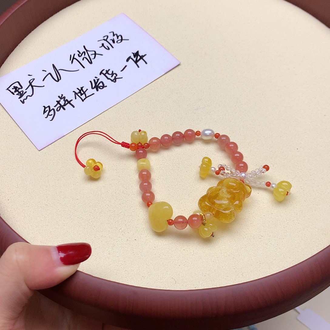 琥珀吊坠(不含链)未镶嵌