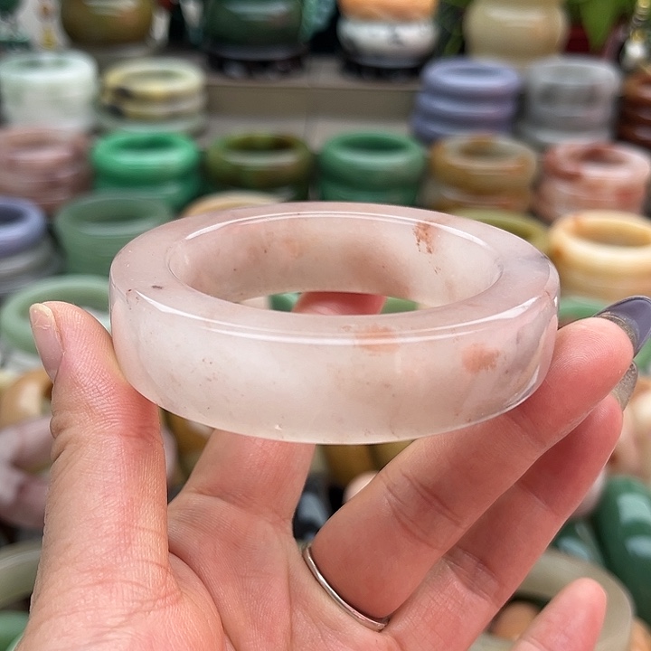 合金手镯石英质玉