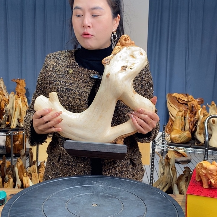 柏木（崖柏）随型摆件