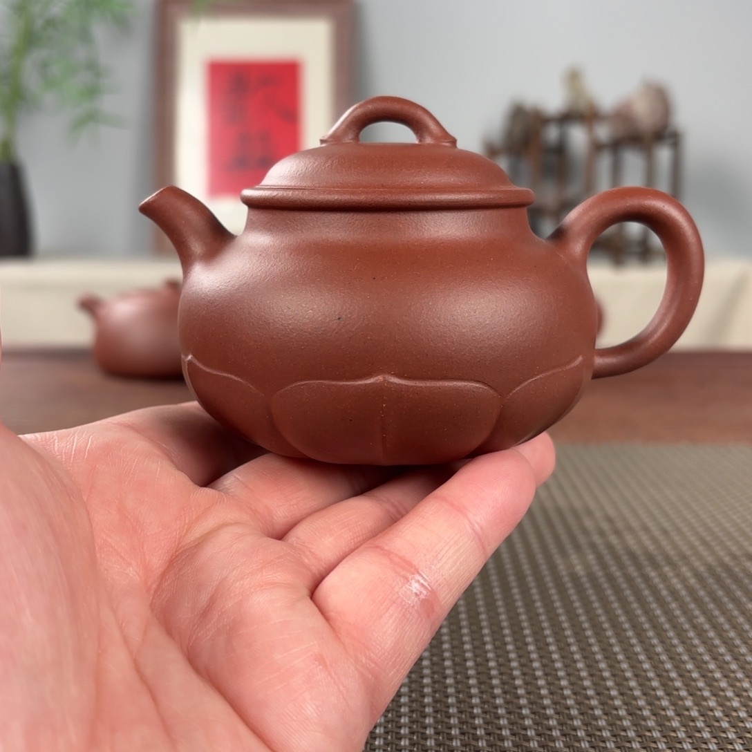 紫砂茶壶黄龙山原矿紫砂壶210