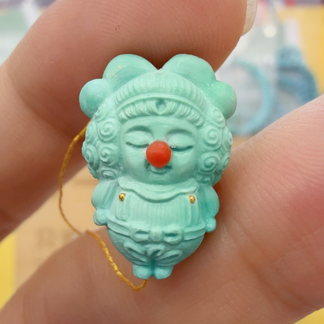 绿松石未镶嵌配饰