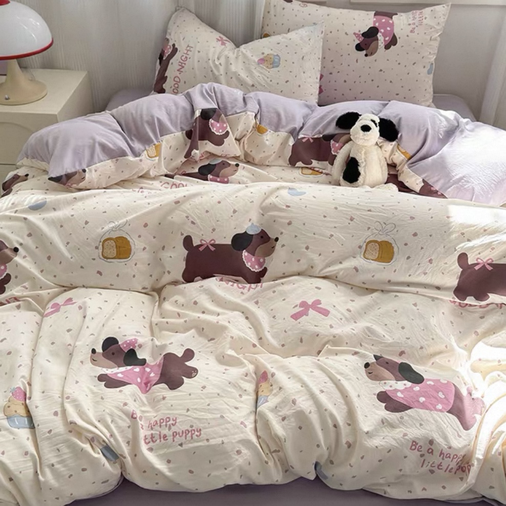 【面包腊肠狗春秋被】200*230四季柔软透气亲肤夏凉春秋被