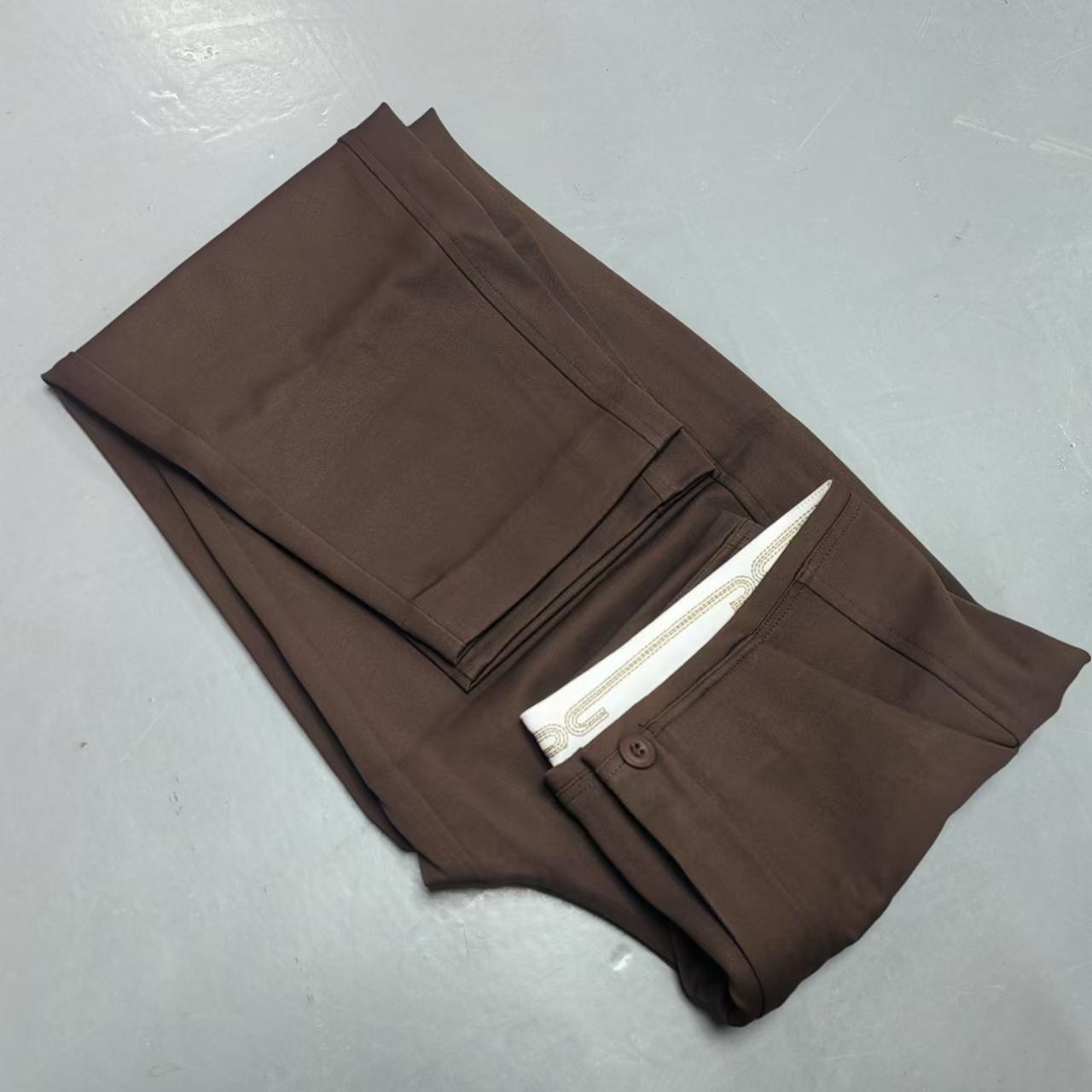 【南油玲姐】咖色休闲裤68020