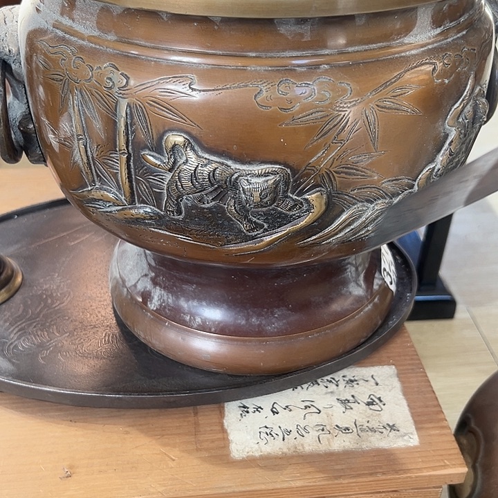 铜中古工艺品摆件