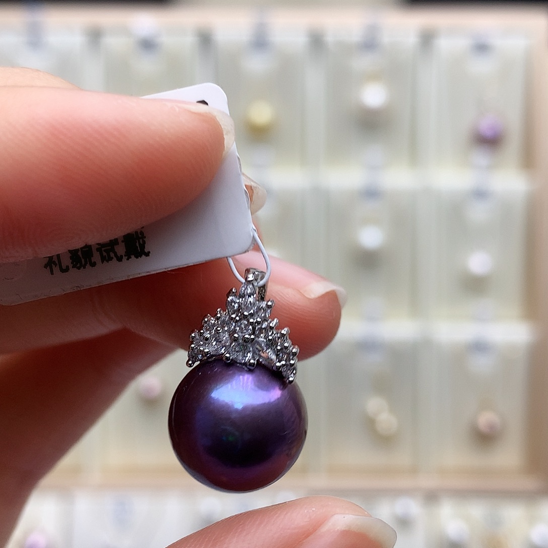 淡水珍珠颈饰合金