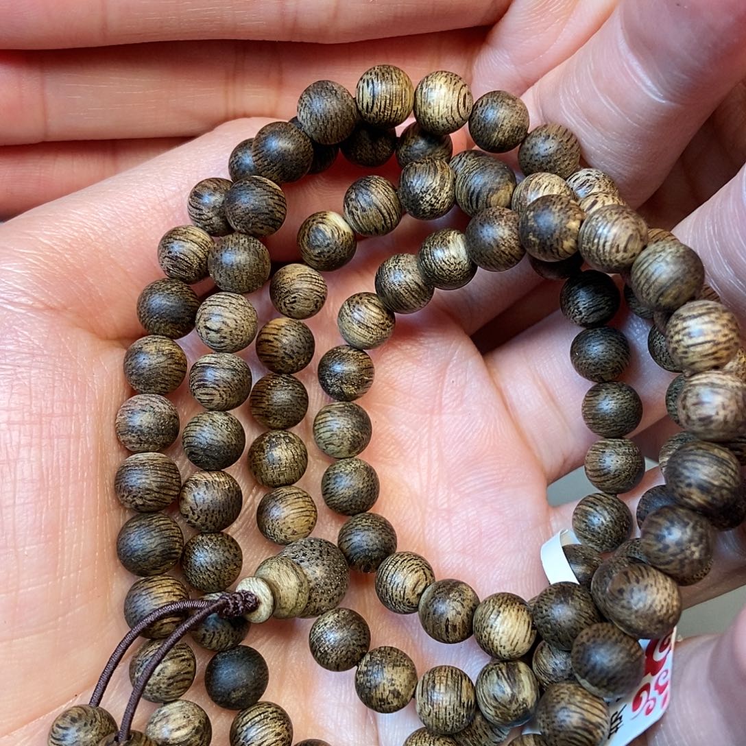 手串沉香天然野芽庄0.7，15克，