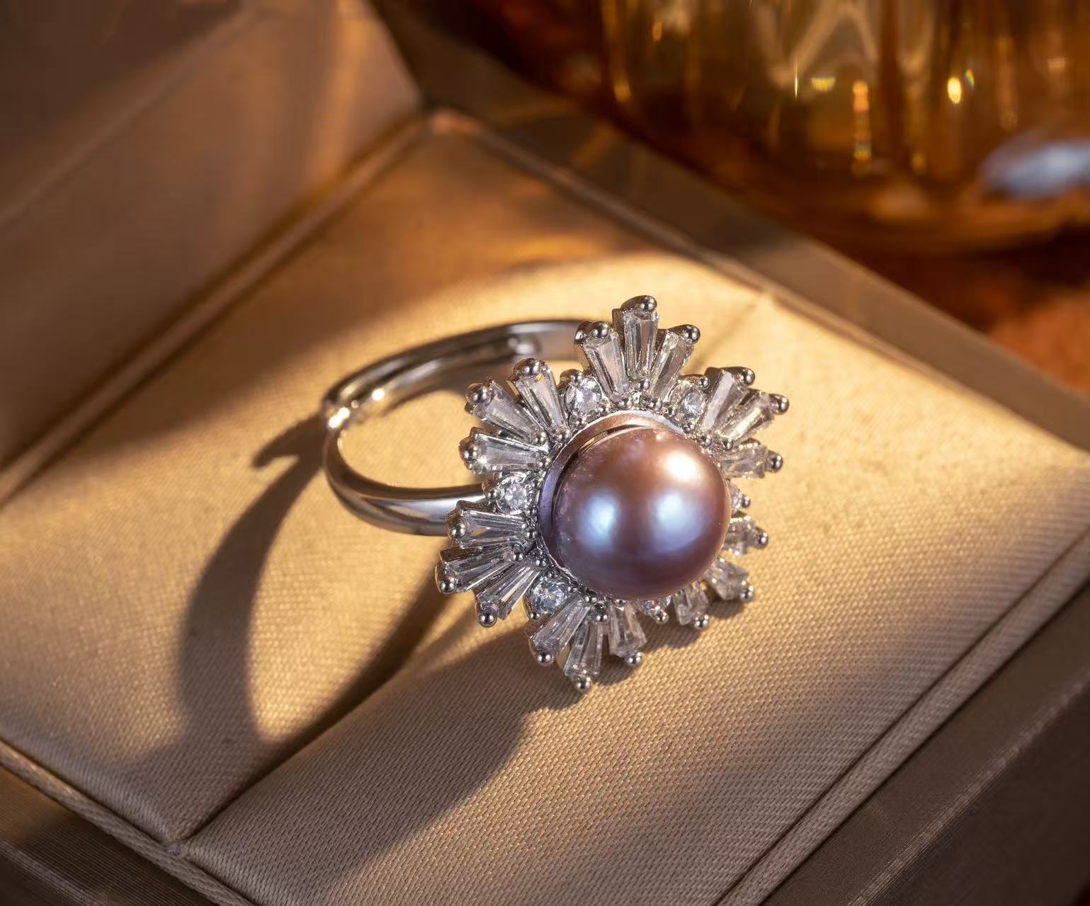 合金戒指 【专柜同款】掌上明珠轻奢正品戒指高端