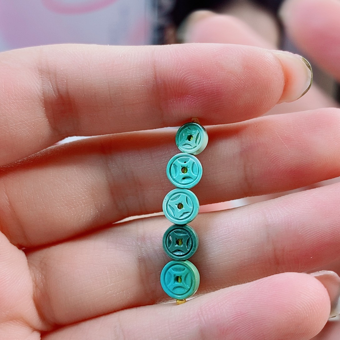 未镶嵌绿松石珠宝奇石