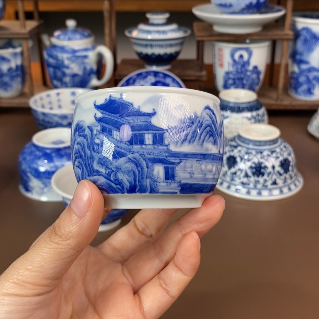 景德镇陶瓷手工手绘