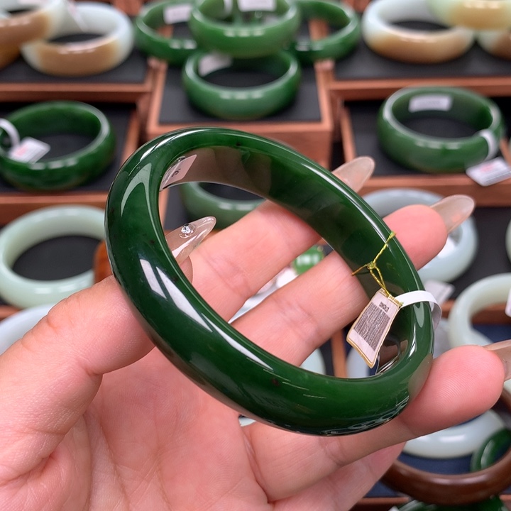 和田玉（碧玉）6162圈口未镶嵌