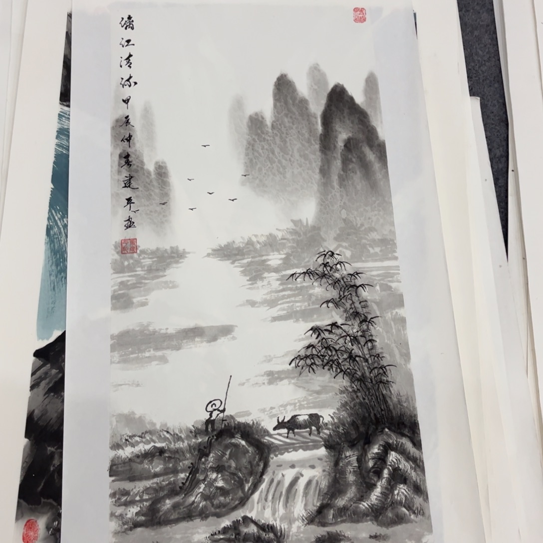 国画ZH精品国画单幅任发