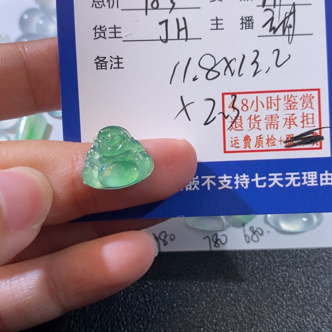 颈饰未镶嵌翡翠睡****丹