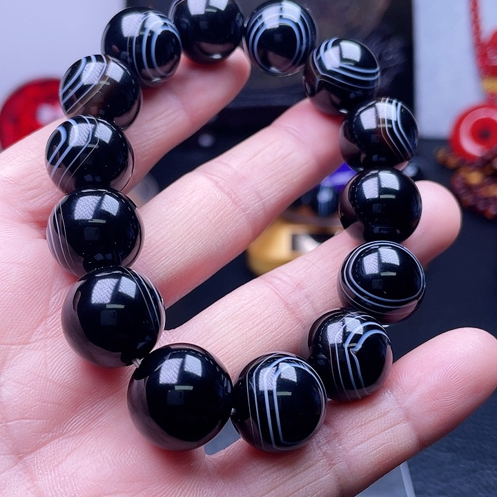 未镶嵌手链玛瑙/玉髓用****8聚宝盆带眼