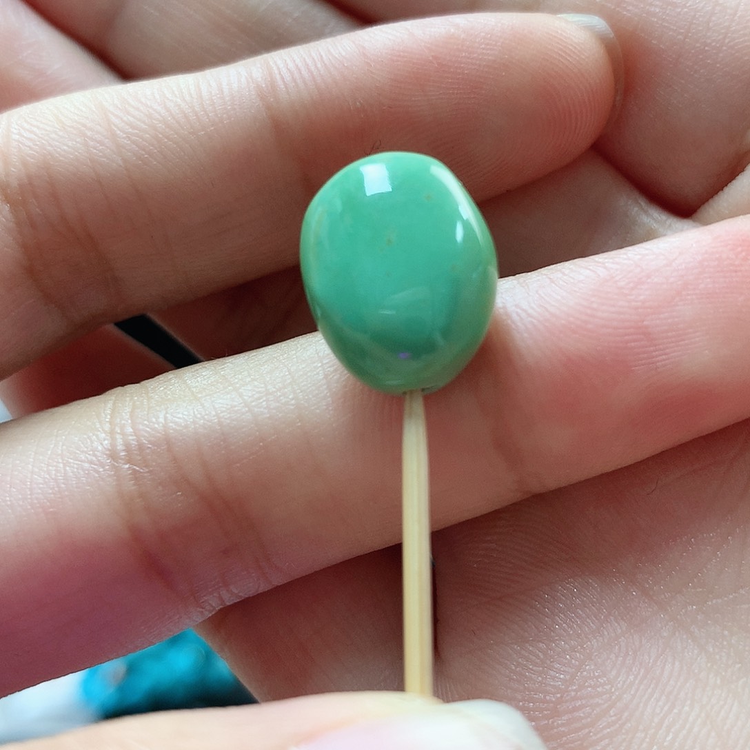 未镶嵌绿松石珠宝奇石