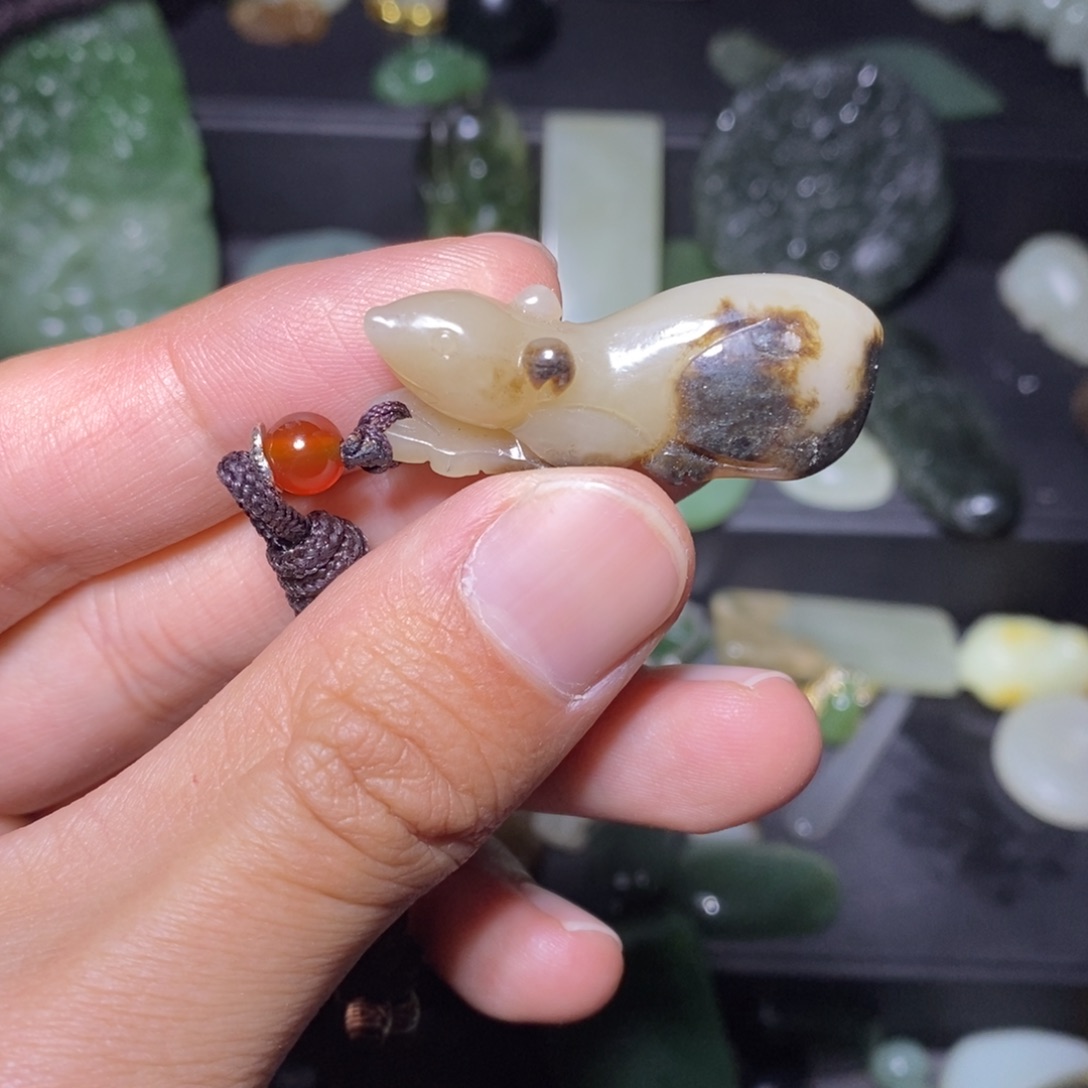 颈饰未镶嵌和田玉