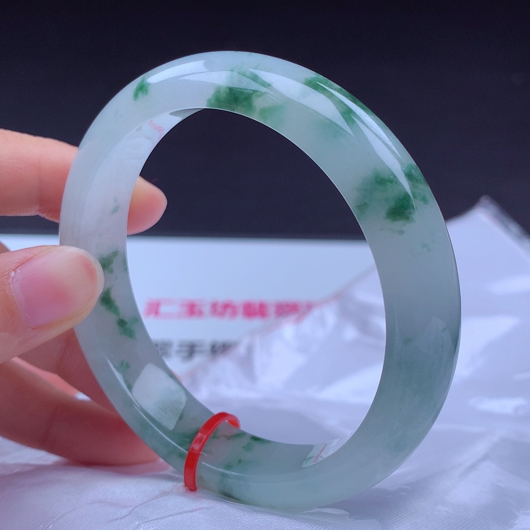 未镶嵌手镯翡翠手镯001946