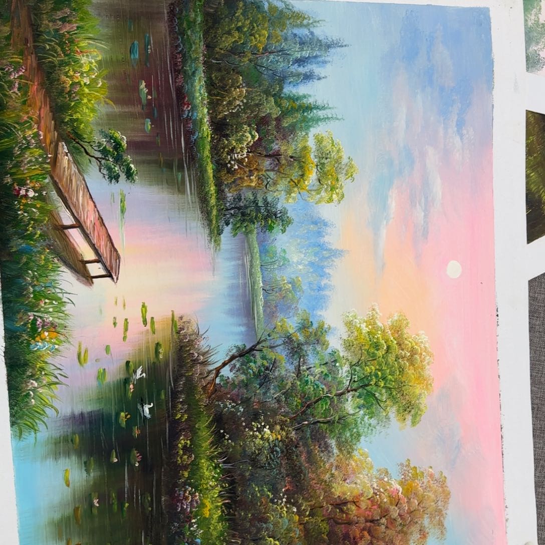 油画好想去看看这个节目就是很