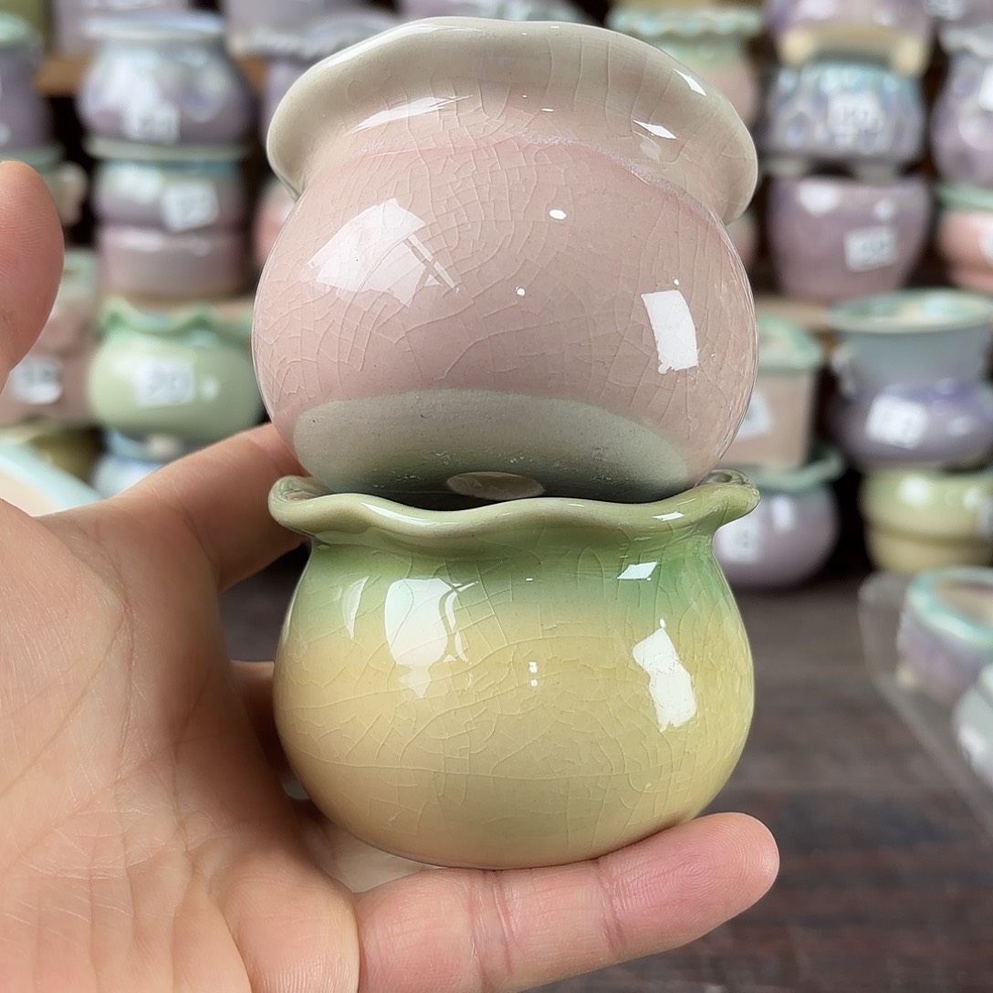 陶瓷?*量货/口高深浅搭配发2个