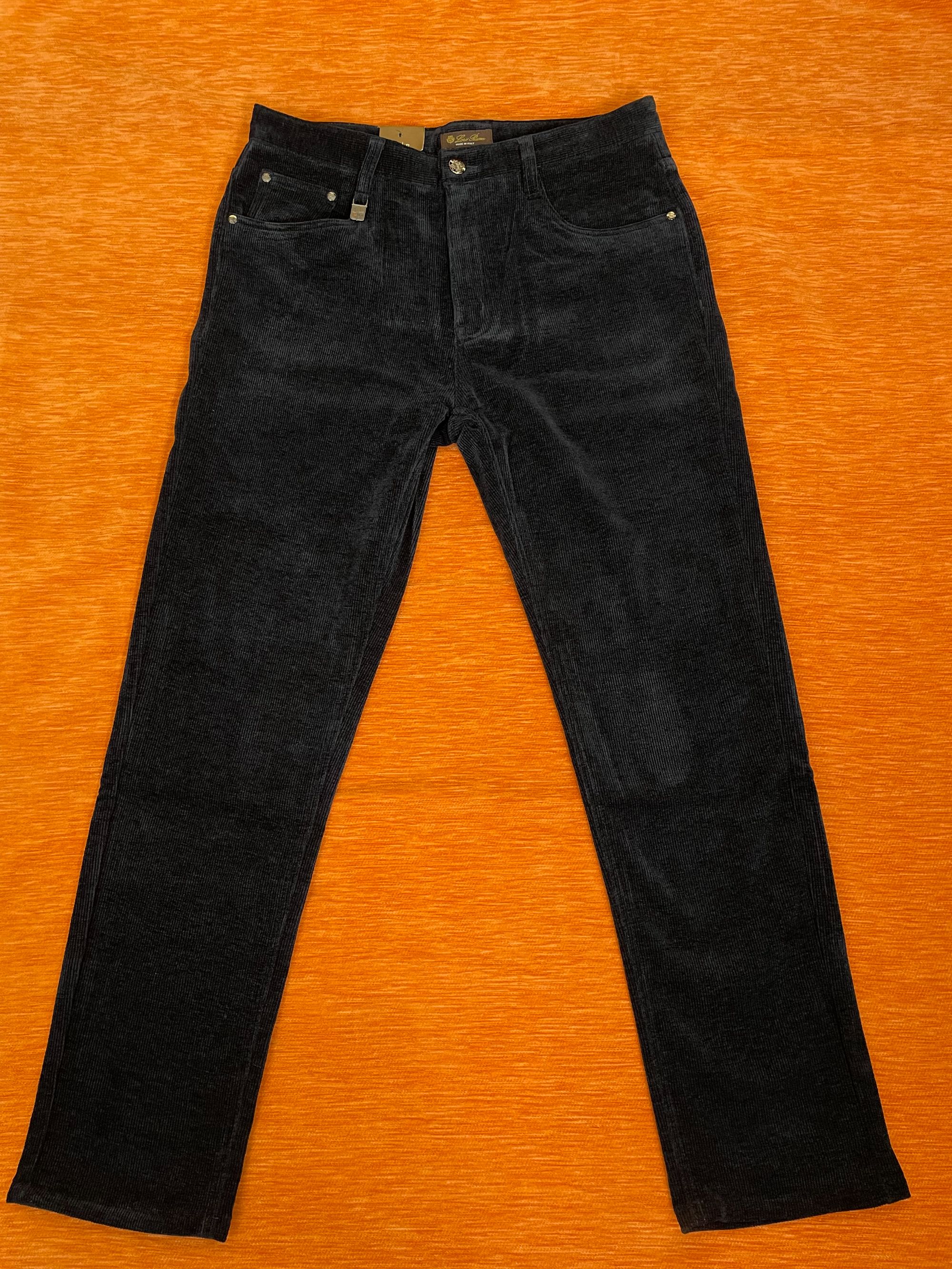 灯芯绒男士深色秋冬必备神裤