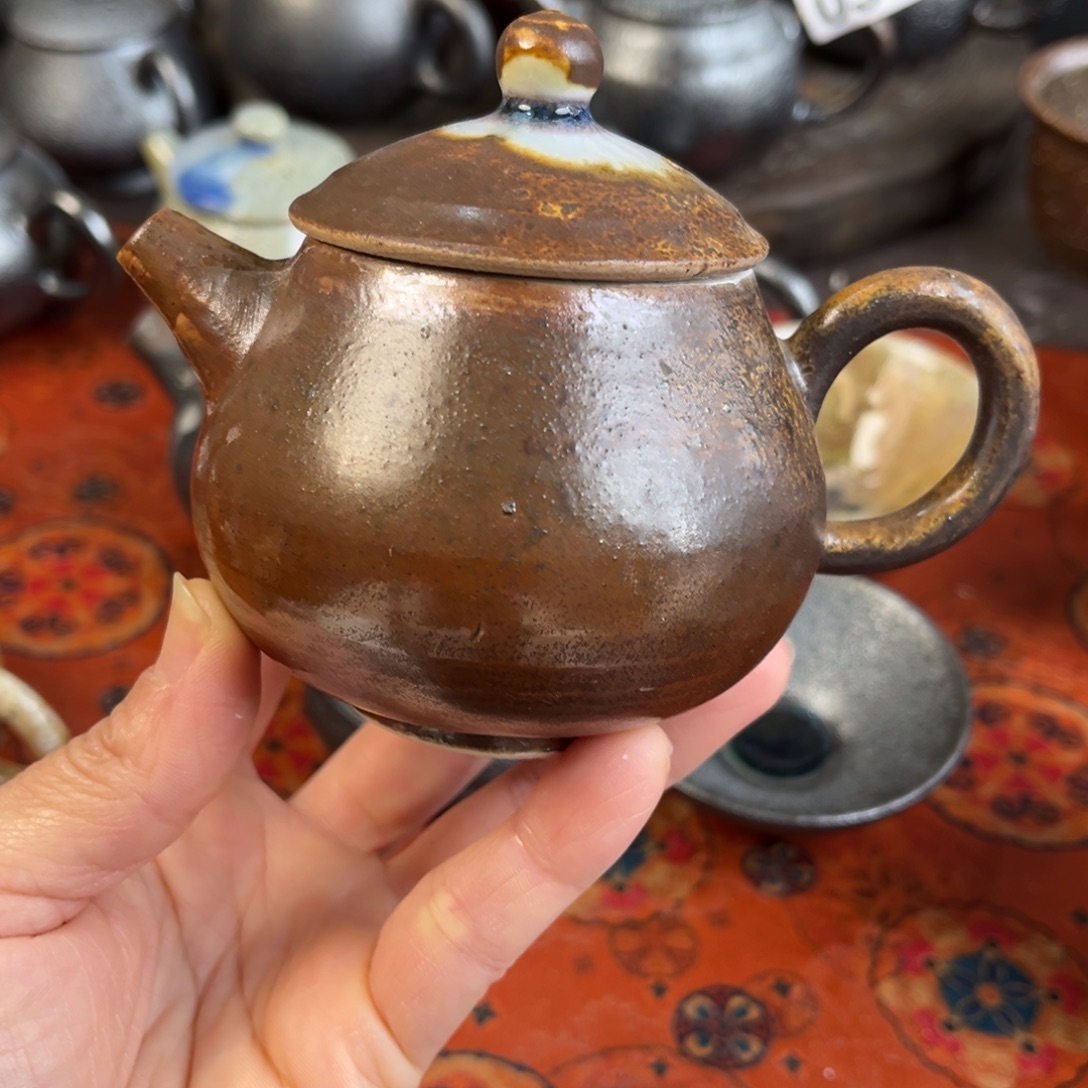 静***怡柴烧茶器主人杯杯柴烧