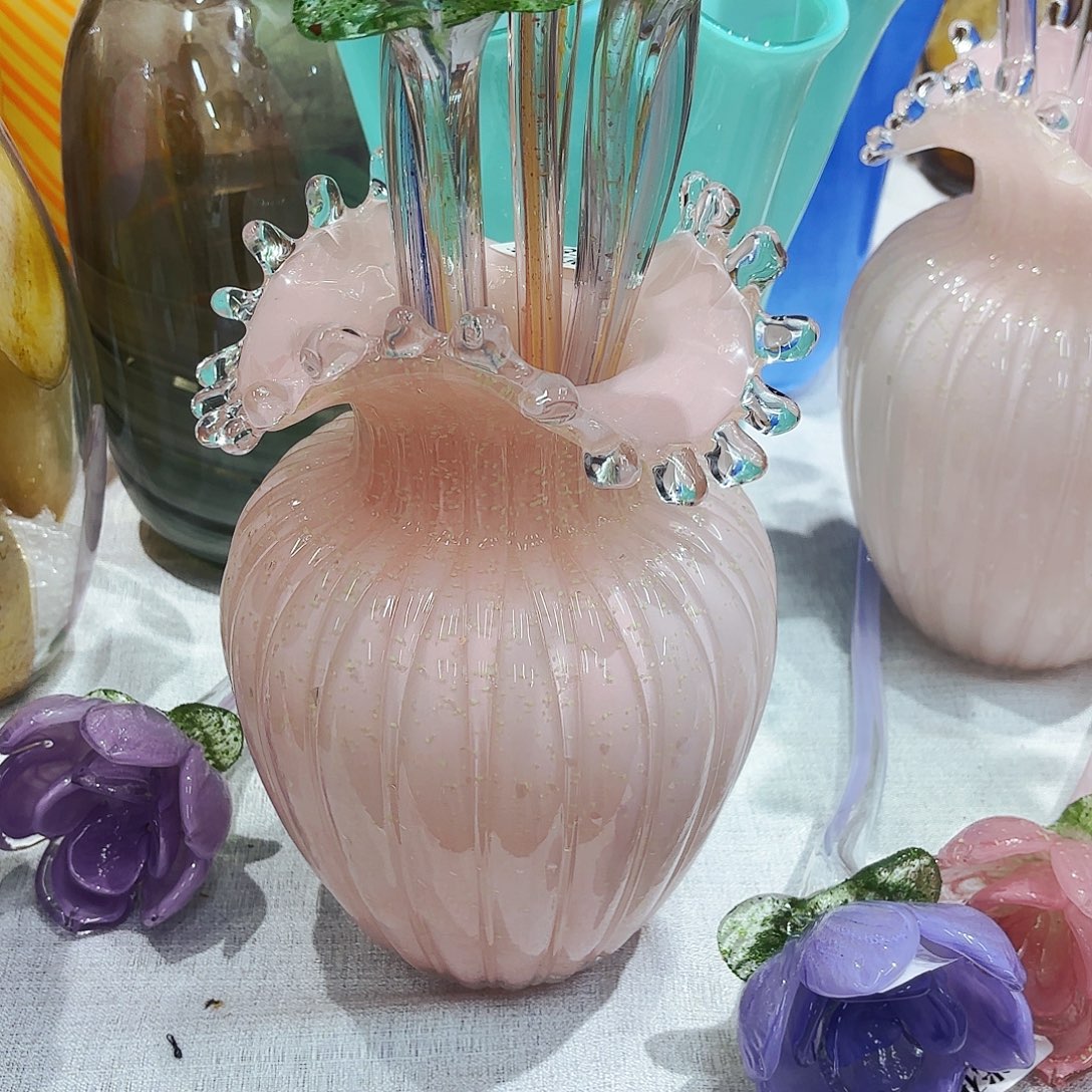 安妮家居琉璃花瓶摆件