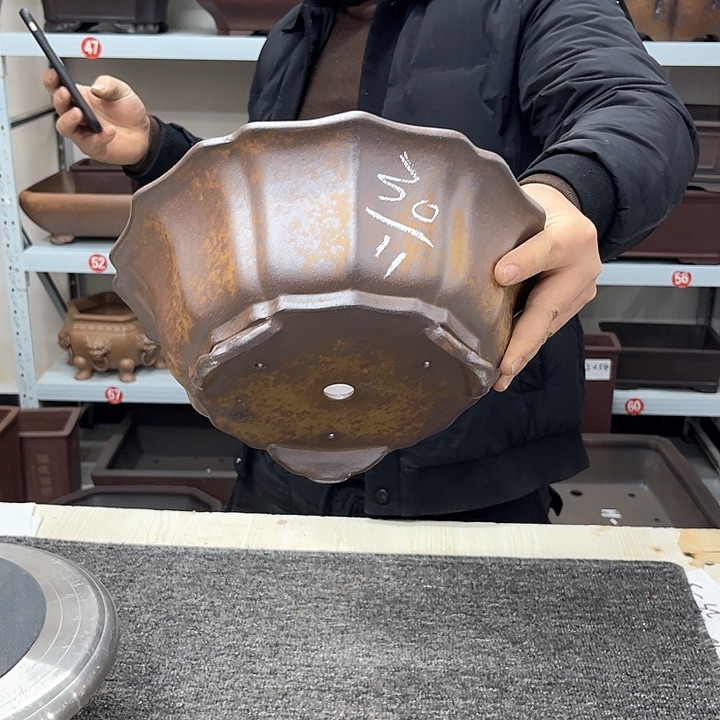 紫砂花盆紫砂等传统