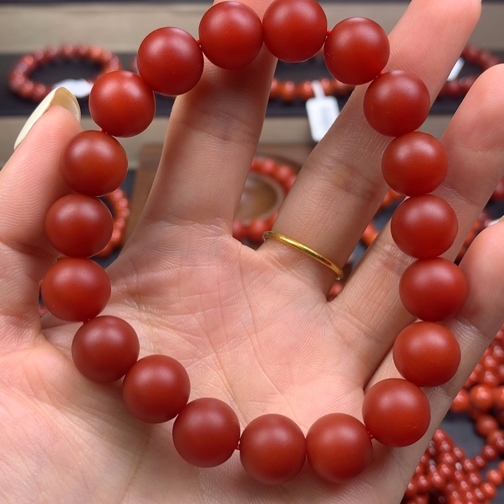 玛瑙/玉髓手串未镶嵌清**香