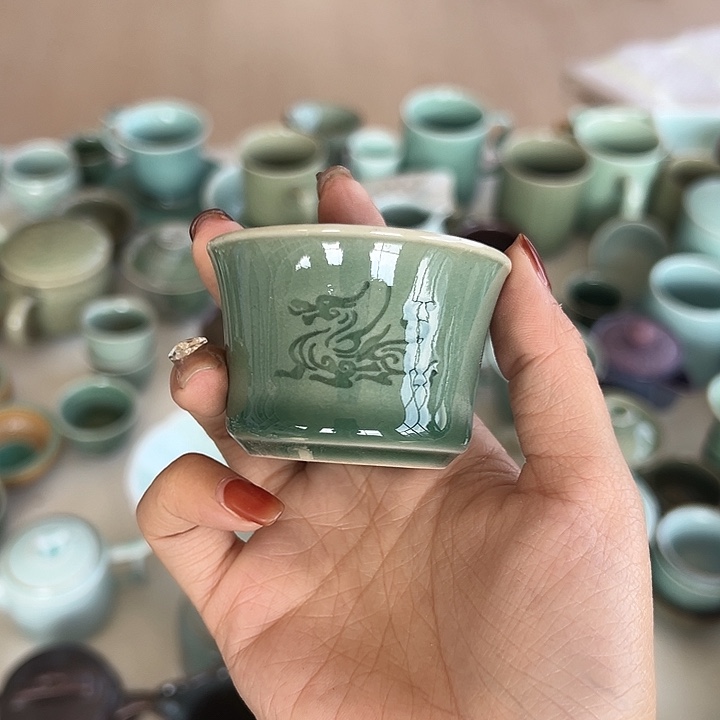 小米茶器龙泉青瓷